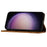 For Samsung Galaxy S23 Case Butterfly Cat Imprinting Leather Folio Phone Cover - Brown - 3