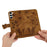 For Samsung Galaxy S23 Case Butterfly Cat Imprinting Leather Folio Phone Cover - Brown - 5