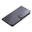 For iPhone 16 Pro Max Case Stand Wallet Glitter Leather Phone Cover - Black - 4