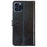 For iPhone 16 Pro Max Case Stand Wallet Glitter Leather Phone Cover - Black - 6