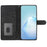 For iPhone 16 Pro Max Case Card Holder Shockproof PU Leather Phone Cover - Black - 2