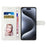 For iPhone 16 Pro Max Case Pattern Print PU Leather Card Slots Phone Cover with Wrist Strap - Blue Butterfly - 2