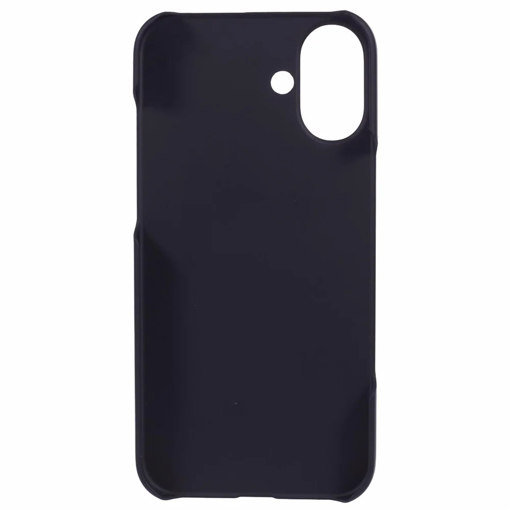 For iPhone 16 Plus Case Skin-Touch Feeling Matte Anti-Scratch Hard PC Phone Cover - Black - 2