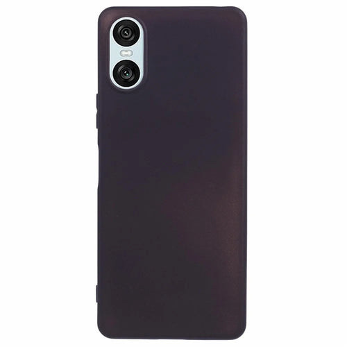 X-LEVEL Guardian Series For Sony Xperia 10 VI Cell Phone Case Drop-Proof TPU Matte Back Cover - Black - 1