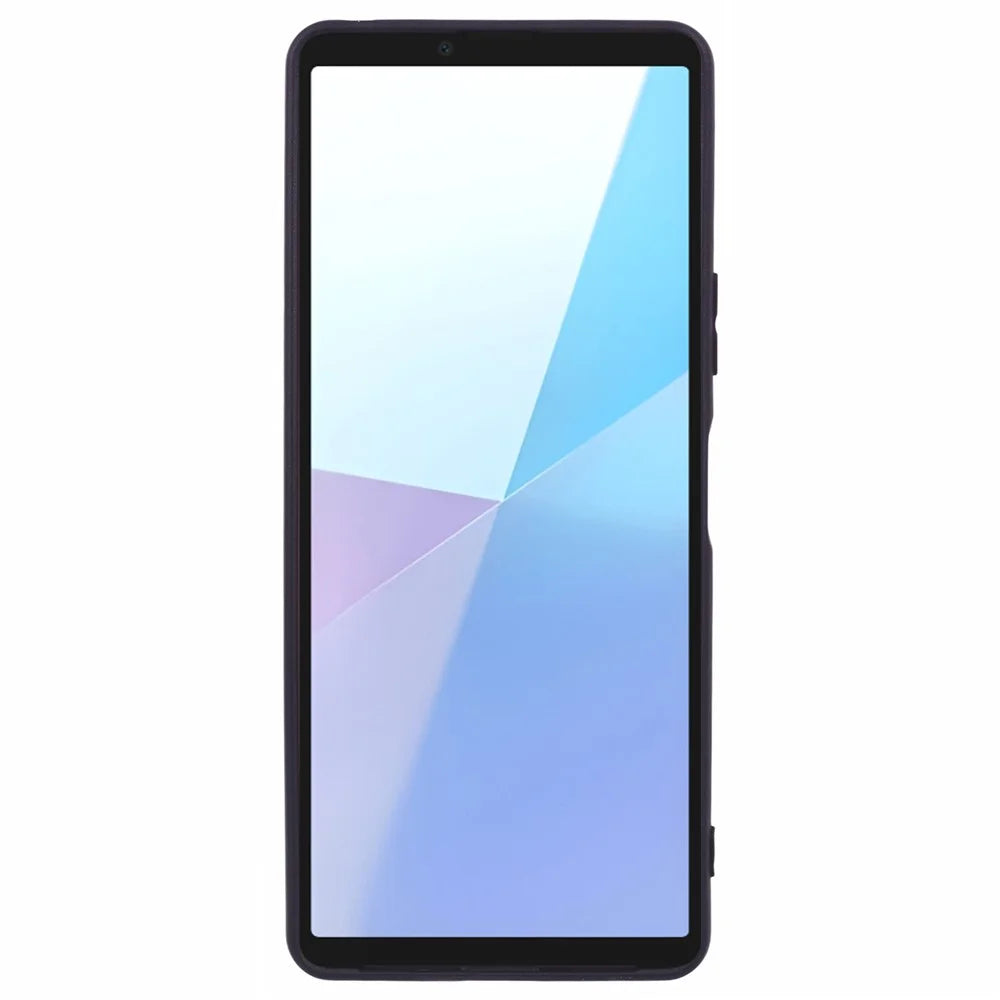 X-LEVEL Guardian Series For Sony Xperia 10 VI Cell Phone Case Drop-Proof TPU Matte Back Cover - Black - 2