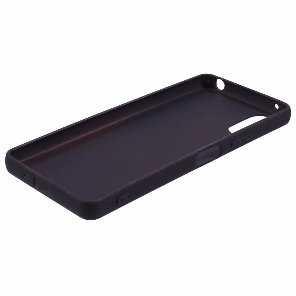 X-LEVEL Guardian Series For Sony Xperia 10 VI Cell Phone Case Drop-Proof TPU Matte Back Cover - Black - 5
