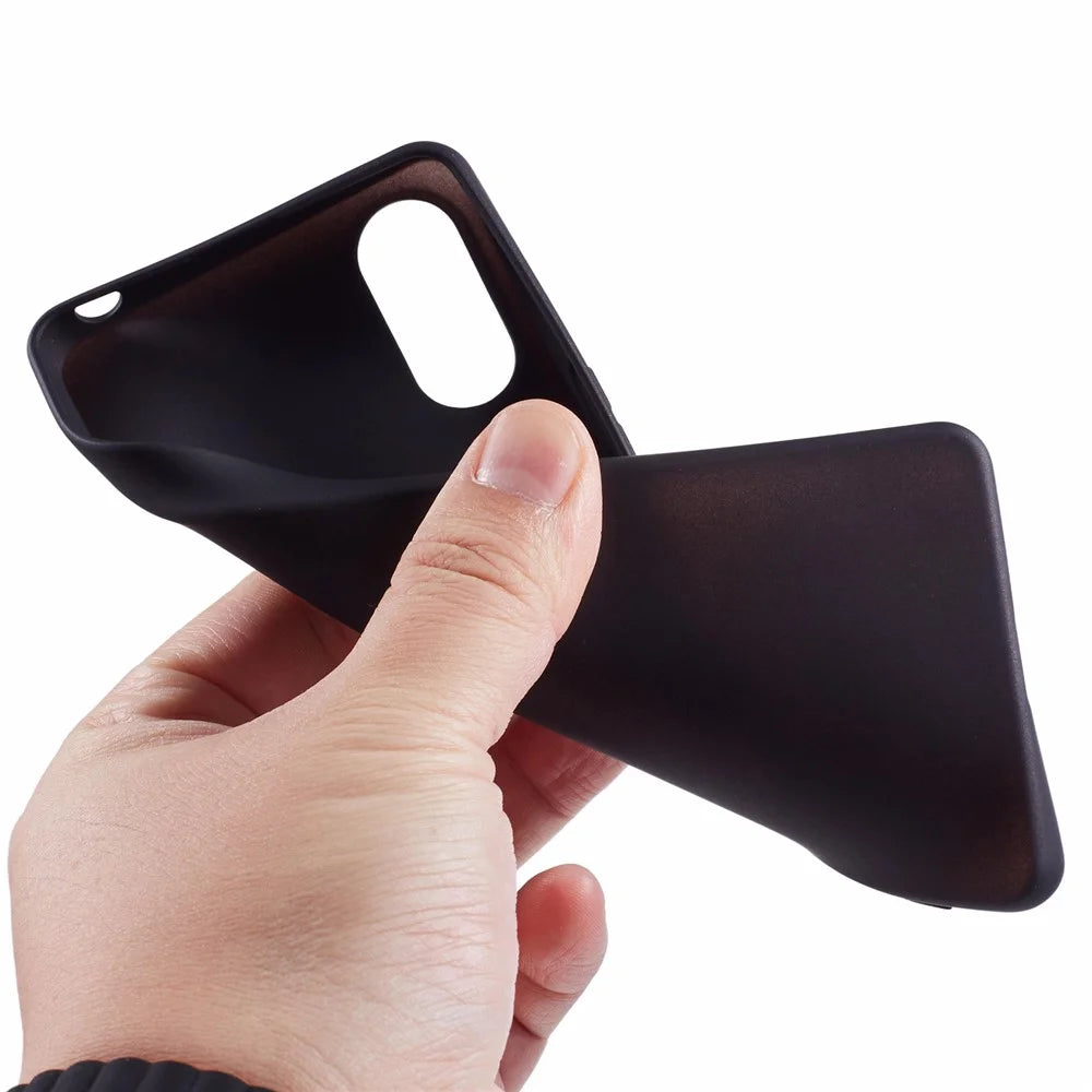X-LEVEL Guardian Series For Sony Xperia 10 VI Cell Phone Case Drop-Proof TPU Matte Back Cover - Black - 7