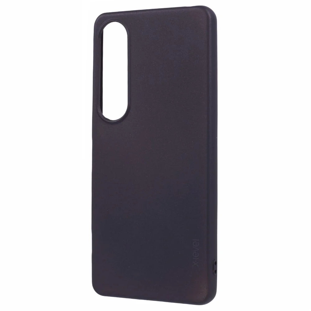 X-LEVEL Guardian Series For Sony Xperia 1 VI Cell Phone Case Matte TPU Protective Cover - Black - 3