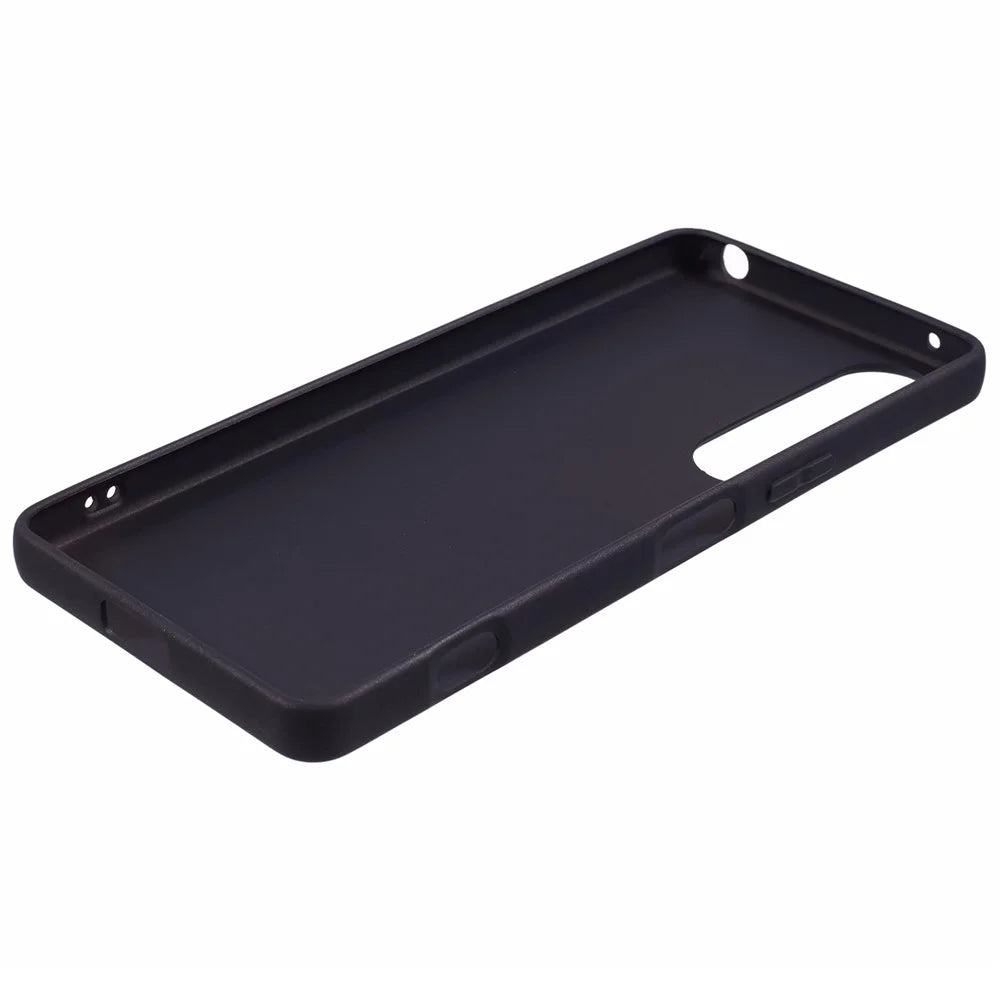 X-LEVEL Guardian Series For Sony Xperia 1 VI Cell Phone Case Matte TPU Protective Cover - Black - 5