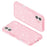 For iPhone 16 Plus Case Sparkly Glitter PC+TPU Phone Cover - Pink - 6