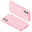 For iPhone 16 Plus Case Transparent PC + TPU Hybrid Phone Cover - Transparent Pink - 6