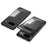 For Google Pixel 8 Case Pop-Up Lock Aluminium Alloy+PC Anti-Drop Phone Cover - Black - 1