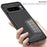 For Google Pixel 8 Pro Phone Case Pop-Up Snap Lock Aluminium Alloy Frame PC Back Cover - Black - 6