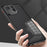 For Asus ROG Phone 8 5G / 8 Pro 5G Case Snap Lock Metal Frame PC Back Matte Phone Cover - Black - 7