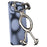 For iPhone 15 Magnetic Bumper Case Hard PC Borderless Slim Phone Cover - Titanium Grey - 1
