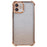 For iPhone 11 Mobile Phone Case Glitter Gradient Color Electroplating TPU Phone Cover - Gold - 1