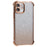 For iPhone 11 Mobile Phone Case Glitter Gradient Color Electroplating TPU Phone Cover - Gold - 3