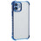 For iPhone 11 Electroplating Phone Case Heart Pattern Edge TPU Phone Back Cover - Blue - 3