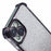 For iPhone 14 Anti-Fall Phone Case Glitter Gradient Electroplating TPU Phone Cover - Black - 6