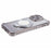 For iPhone 13 Pro Kickstand Case Heart Pattern Edge Glitter TPU Phone Cover with Mirror - Grey - 5