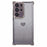 For Samsung Galaxy S22 Ultra 5G Heart Pattern Phone Case TPU Glittery Powder Cellphone Cover - Grey - 2