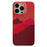 For iPhone 13 Pro Max Case Stylish Pattern Luminous Anti-Drop PC Phone Cover - Orange Mountain - 1