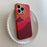 For iPhone 13 Pro Max Case Stylish Pattern Luminous Anti-Drop PC Phone Cover - Orange Mountain - 5