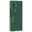 For Samsung Galaxy Z Fold6 5G Kickstand Cover PU Leather+PC Phone Case with Front Screen Film - Green - 2