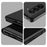 For Samsung Galaxy Z Fold6 5G Flip Leather Cover with Stand Full Body Protective Phone Case - Black - 5