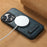 SUTENI G2 For iPhone 13 Pro Max Case Waxy Texture Leather Magnetic Back Cover Kickstand - Blue - 6