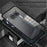 For Nothing Phone (2a) Case Pop-Up Snap Lock Anti-Drop Aluminium Alloy+PC Matte Phone Cover - Black - 6
