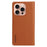 YIKATU YK-001 For iPhone 16 Pro Protective Case PU Leather Stand Wallet Phone Cover - Brown - 7