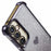 For Samsung Galaxy A34 5G Case Heart Pattern Drop Protection Glitter TPU Phone Cover - Black - 6