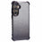 For Samsung Galaxy S24 TPU Case Love Heart Pattern Frame Glitter Phone Cover - Black - 3