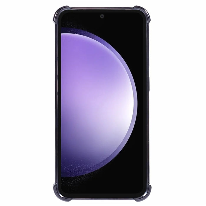 For Samsung Galaxy A54 5G Phone Case Heart Pattern Edge Electroplating TPU Phone Back Cover - Black - 3