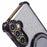 For Samsung Galaxy A15 5G Case TPU Glitter Phone Cover with Kickstand and Mirror - Black - 7