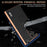 AZNS For Samsung Galaxy S24 Ultra Case Crocodile Texture Leather+TPU Electroplating Phone Shell - Black - 5