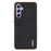 AZNS For Samsung Galaxy A54 5G Slim Case Electroplating Crocodile Texture PU+TPU Phone Shell - Black - 2