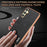 AZNS For Samsung Galaxy M14 5G Case Electroplating Crocodile Texture Leather Coated TPU Phone Cover - Brown - 5