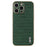 AZNS For iPhone 14 Pro Max Case Crocodile Texture Leather+TPU Anti-Scratch Phone Cover - Green - 3