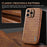 AZNS For iPhone 13 Pro Case Crocodile Texture Leather All Inclusive Back Phone Cover - Blue - 6
