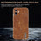 AZNS For iPhone 11 Case Anti-Drop Crocodile Texture PU+TPU Phone Cover - White - 7