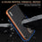 AZNS For iPhone 11 Pro Case Crocodile Texture PU+TPU Protective Phone Cover - Brown - 5