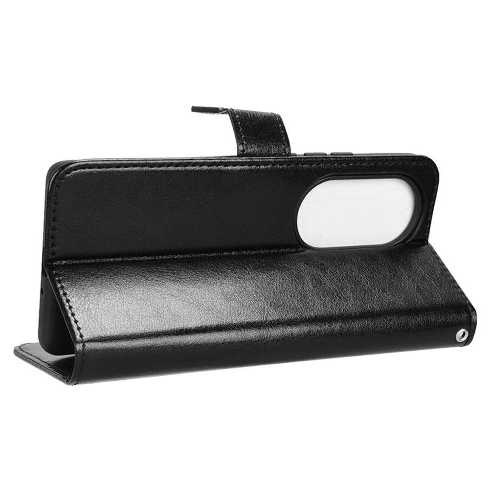 For Ulefone Note 17 Pro Cell Phone Cases Anti-Drop Leather Wallet Cover - Black - 4