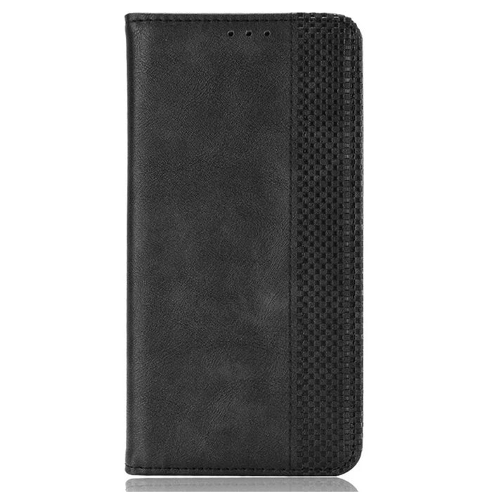 For Ulefone Note 17 Pro Case Magnetic Auto Closing Leather Wallet Phone Cover - Black - 6