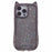 JTW Series For iPhone 15 Pro Max Slim Case Epoxy Design TPU Phone Cover (Large Cutout) - Transparent Black - 1