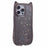 JTW Series For iPhone 15 Pro Max Slim Case Epoxy Design TPU Phone Cover (Large Cutout) - Transparent Black - 3