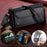 For Samsung Galaxy A23 4G / A23 5G (Global) Leather Case CASEME C36 Zipper Multiple Card Slots Phone Cover with Straps - Black - 5