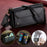 For Samsung Galaxy A25 5G (Global) (161mm) Leather Case CASEME C36 Zipper Multiple Card Slots Phone Cover with Straps - Black - 5