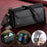 For iPhone 14 Pro Leather Case CASEME C36 Zipper Multiple Card Slots Phone Cover with Straps - Black - 5